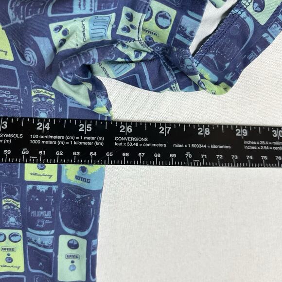 William Murray Polo Golf Shirt Mens XL Blue WMG Distortion Casual Short Sleeve - Picture 7 of 9